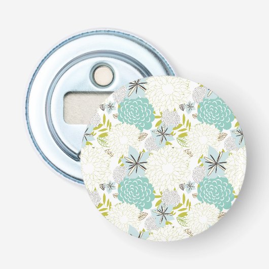 フローラ背景 栓抜き (正面)