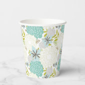 フローラ背景 紙コップ (裏面)