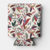 フローラ背景 缶クーラー (正面)