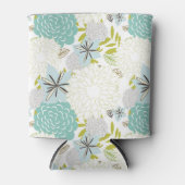 フローラ背景 缶クーラー (正面)