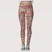フローラ脈 レギンス (正面)