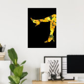 フローラ脚 ポスター (ホームオフィス)