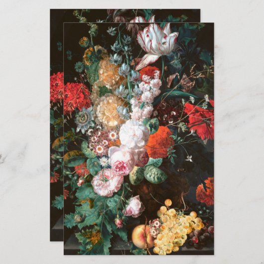 フローラ自家製石鹸製品ラップリサイクル紙 便箋 (正面/裏面)