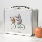 フローラ自転車ヒッポメタルランチボックス メタルランチボックス (インサイチュ)