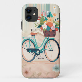 フローラ自転車 iPhone 11 ケース