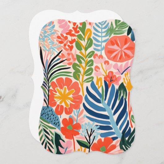 フローラ至福 サンキューカード (正面/裏面)