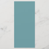 フローラ航海のいかりパウダーティール（緑がかった色）アクアブルー メニュー (裏面)