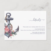 フローラ航海のいかり結婚のエンクロージャカード エンクロージャーカード (正面)