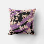 フローラ色紫 クッション (裏面)