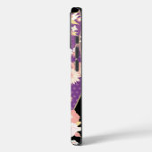 フローラ色紫 Case-Mate iPhoneケース (裏面 / 左)