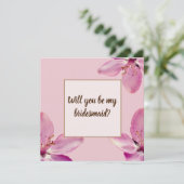 フローラ花が私の花のカードになる 招待状 (スタンド正面)