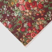 フローラ花切り離しパターンデザイン 薄葉紙 (詳細)