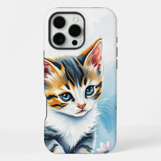 フローラ花園の子猫 iPhone 16 PRO MAXケース