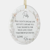 フローラ花嫁の義母 セラミックオーナメント (右)