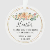 フローラ花嫁クリスマスプレゼント |花嫁メイド オーナメント (正面)