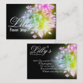 フローラ花屋名刺 名刺 (正面/裏面)
