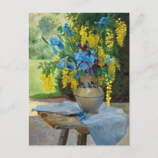 フローラ花束 | エラヴァッツコエーレンベルガー ポストカード (正面)