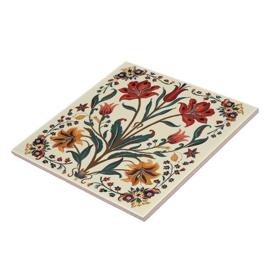 フローラ花 タイル (側面)