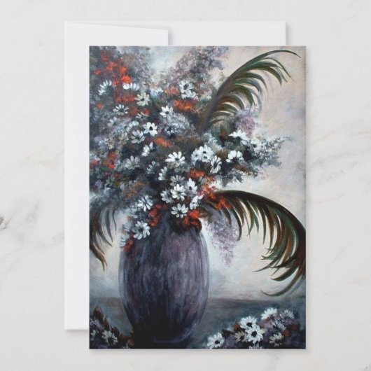 フローラ花AmyLyn Bihrleの壊れやすい美しい 招待状 (正面)