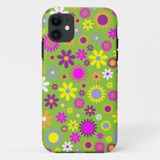 フローラ花IPhoneケース Case-Mate iPhoneケース (裏面)