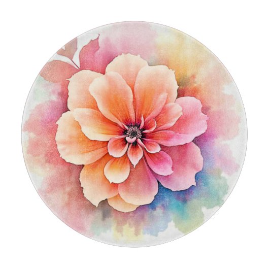 フローラ芸術発表デザイン カッティングボード (正面)