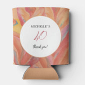 フローラ芸術的フェザーパステルウォーターカラー 缶クーラー (裏面)