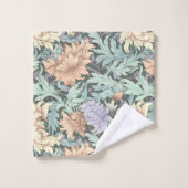 フローラ芸術的モリススタイルバスタオル バスタオルセット (ウォッシュタオル)