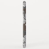 フローラ茶色の背景 Case-Mate iPhoneケース (裏面/右)