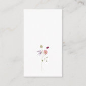 フローラ茶 エンクロージャーカード (裏面)