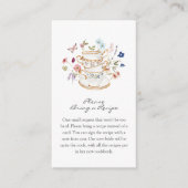 フローラ茶 エンクロージャーカード (正面)