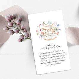 フローラ茶 エンクロージャーカード