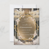 フローラ華美ゴールデンチャンデ結婚リア 出欠カード (正面)