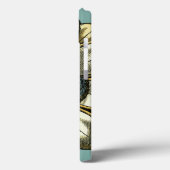 フローラ華美メダリオンライトブルー背景 Case-Mate iPhoneケース (裏面 / 左)