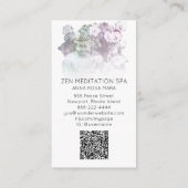 *～*フローラ華道QR  名刺 (裏面)