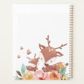 フローラ葉と月と週 プランナー手帳 (裏面)