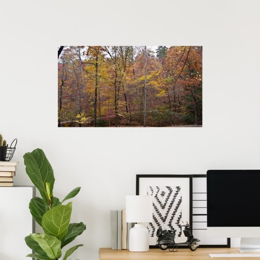 フローラ葉トレイルのポスターの上に貼る ポスター (ホームオフィス)