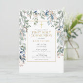 フローラ葉第1聖餐会 招待状 (スタンド正面)