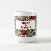 フローラ葉 コーヒーマグカップ (中央)