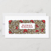 フローラ葉 サンキューカード (裏面)