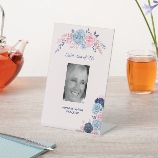 フローラ葬お祝い 台座サイン (インサイチュ)