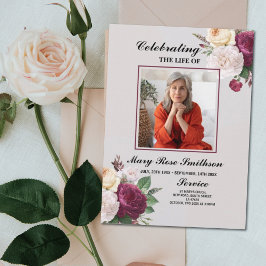 フローラ葬儀お祝い令 チラシ