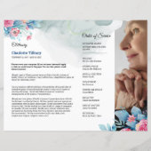 フローラ葬儀プログラムテンプレート (裏面)