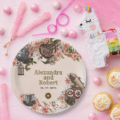 フローラ蒸気パーティー ペーパープレート (パーティー)