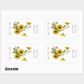 フローラ蔵書票 長方形シール (シート)