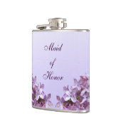 フローラ薄紫結婚花メイド・オブ・オーナー（花嫁付き添い人） フラスク (左)
