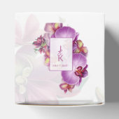 フローラ蘭結婚式の引き出物箱 フェイバーボックス (上部)
