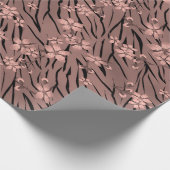 フローラ虎プリント ラッピングペーパー (角)