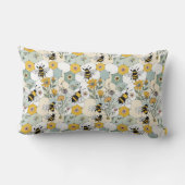 フローラ蜂の巣枕 ランバークッション (裏面)