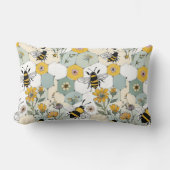 フローラ蜂の巣枕 ランバークッション (正面)