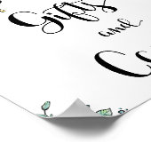 フローラ蜂の巣蜂蜜スイートビーの贈り物&カード ポスター (角)